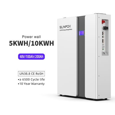 Home Power 48V 200Ah Lithium Ion Battery 10Kwh LiFePo4 Batteries Smart BMS Solar System 51.2V 200Ah Energy Storage Battery
