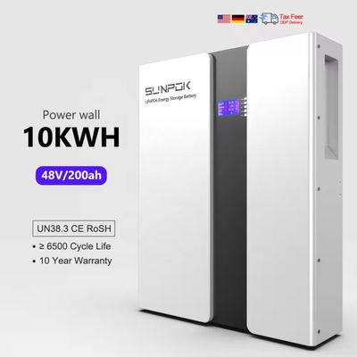 Powerwall Lifepo4 Home Battery Solar Energy Storage 48V 200ah 10Kwh Lithium Ion Battery With WIFI