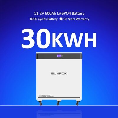 Energy Storage System 51.2V Lithium Ion Battery Pack 30kWh 32kWh Vertical Lifepo4 Battery 600Ah 628Ah With BMS