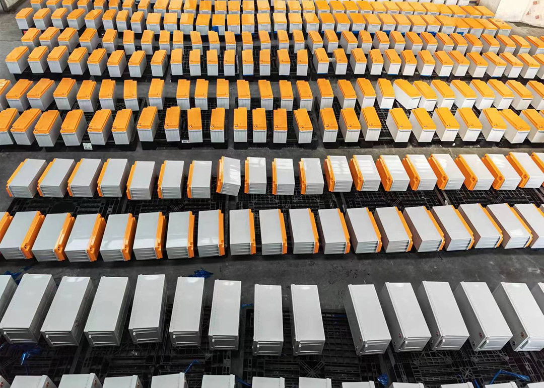 UN38.3 Derin Döngü 12V Jel Akü 100ah 200ah Güç Depolama RV Tekne Elektrikli Forklift için