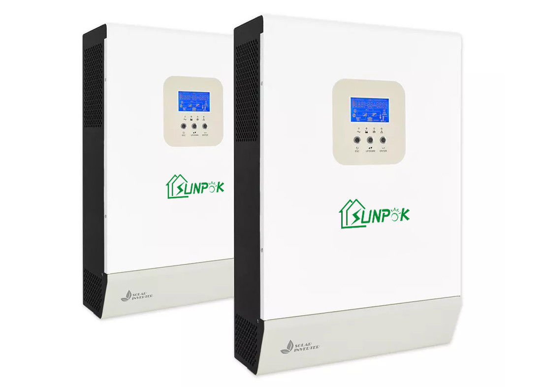 LCD Ekran Kapalı Izgara İnvertör 5kw 3kw 230V Güneş Enerjisi İçin Tek Fazlı
