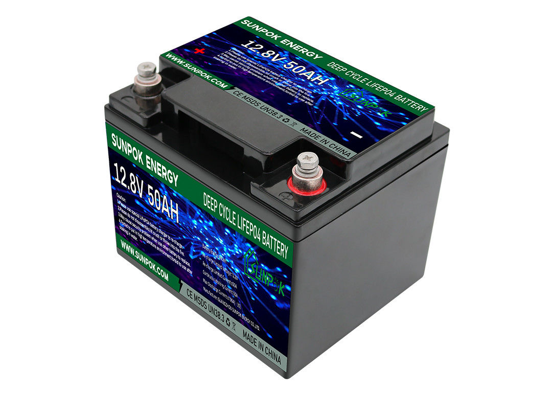 Güneş Enerjisi Enerji Depolama için 12V 50Ah Lityum İyon Derin Çevrim Pil