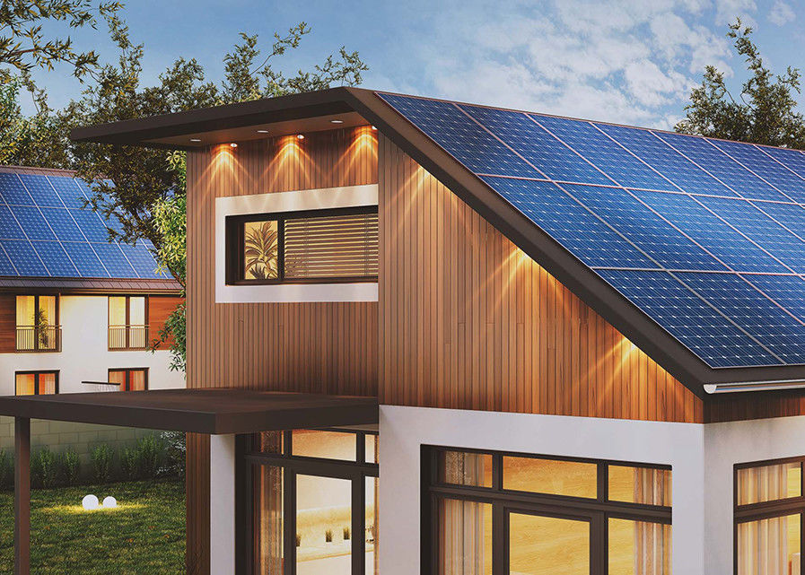 Ev için 1KW 3KW 5KW 10KW Komple Güneş Kiti Kapalı Izgara Güneş Paneli Sistemi