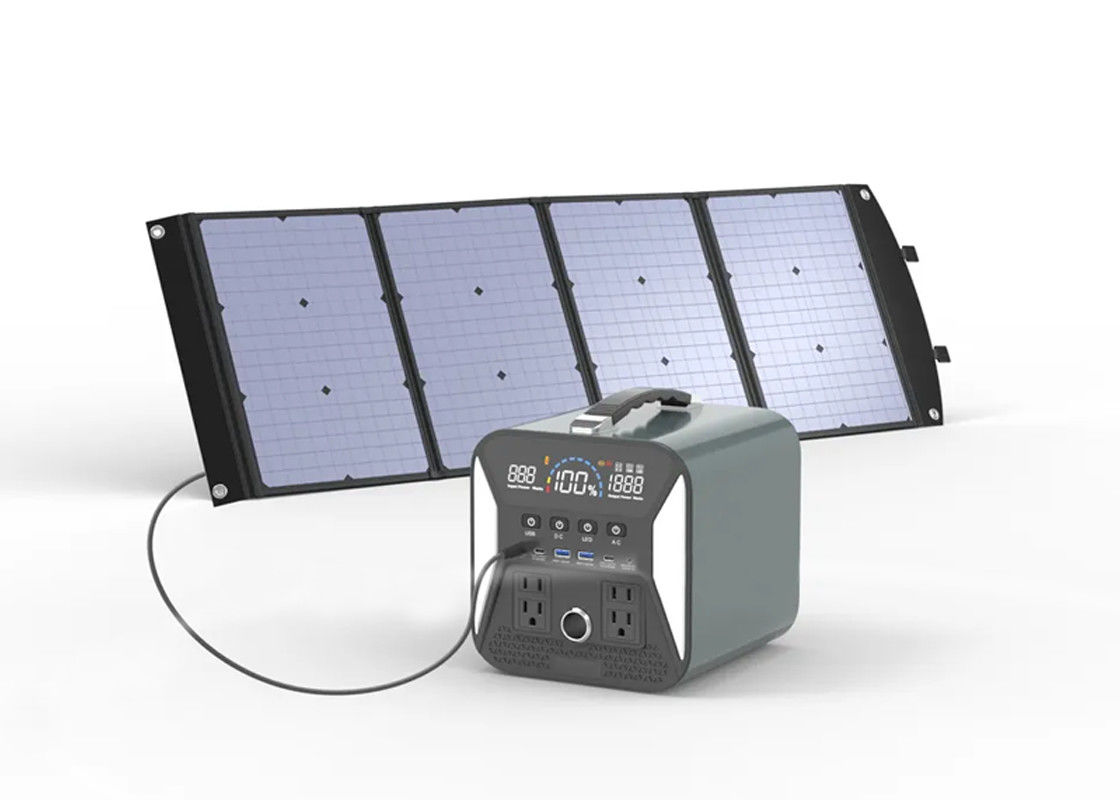 Güneş Jeneratörü 500w 1000w 2000w 220v Lityum Pil Solar Taşınabilir Güç Bankası İstasyonu