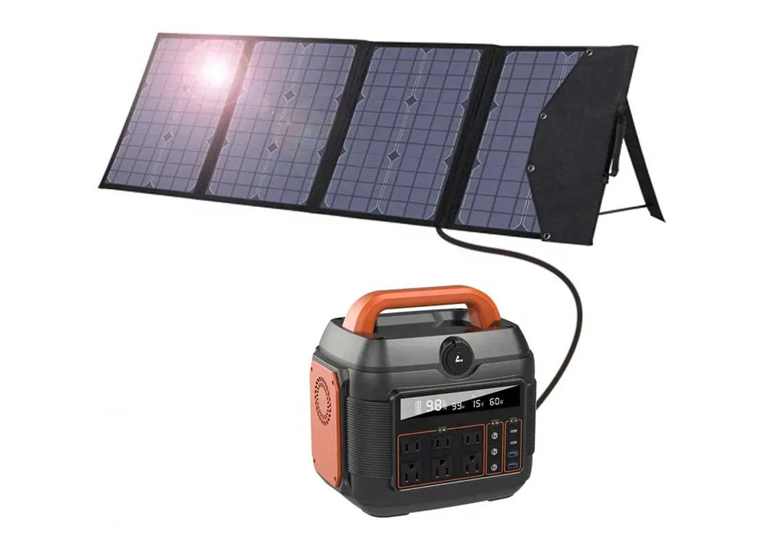 Kamp Elektrik Santrali İçin Taşınabilir Güneş Enerjisi Sistemiyle Şarj Edilen 20V