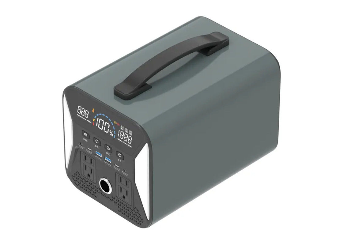 Açık Büyük Boy Kamp Lityum Taşınabilir Güç İstasyonu Yüksek Kapasiteli 300w 500w 1000w Hücre