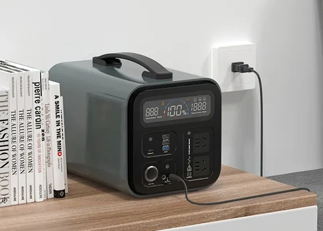1000w Mobil Powerstation Kamp Bankası Taşınabilir Enerji Depolama Açık Güç Kaynağı