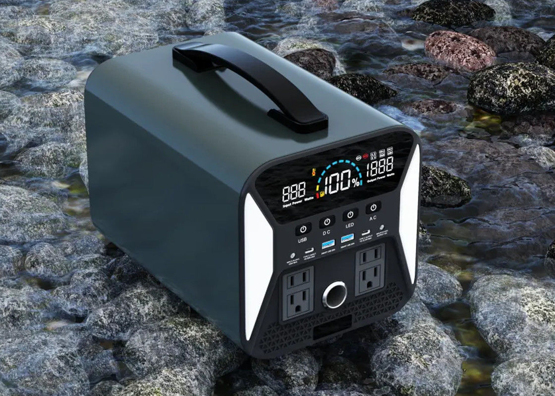 Açık Büyük Boy Kamp Lityum Taşınabilir Güç İstasyonu Yüksek Kapasiteli 300w 500w 1000w Hücre