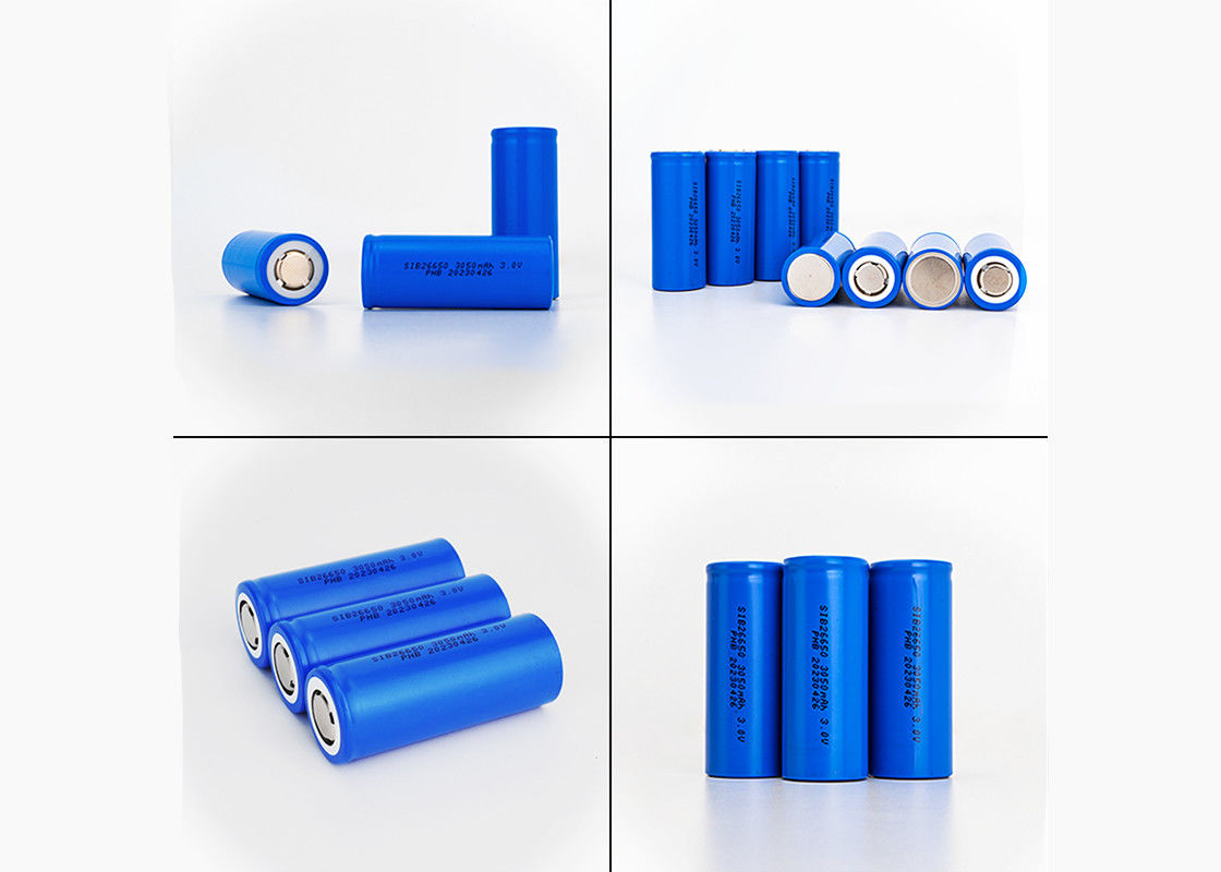 Yüksek Kapasite Şarj edilebilir Sodyum İyon Pil 18650 Nayon İyon Pil Hücreleri 3.7v Sodyum İyon 18650 Pil