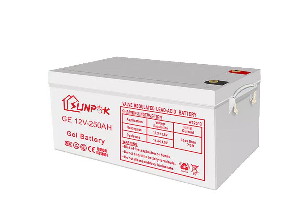 Şebekeden Bağımsız İnverter 12V Jel Akü 100Ah Kapasite 1600A Maks Deşarj 0,25 MΩ Direnç