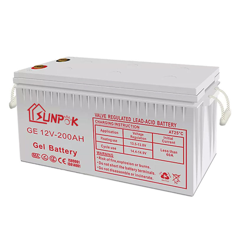 Sunpok Solar lifepo4 12v 50ah 100ah 120ah 150ah 200ah 300ah 400ah Rv Golf Arabası