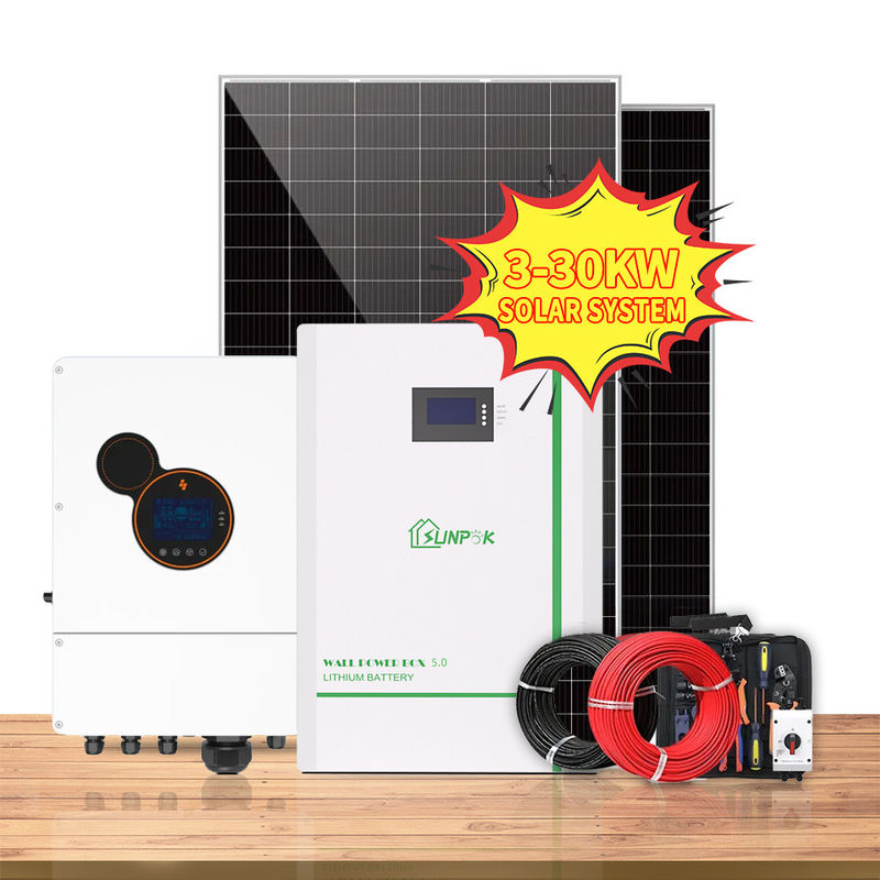 12V Hibrit Güneş Enerjisi İnvertörü 2kw 3kw 4kw 5kw 8kw Off Grid Tie ile Kombine