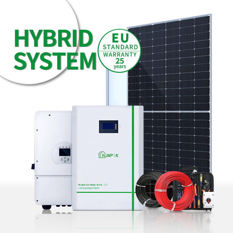 Sunpok ev güneş sistemi 10kw 30kw 50kw 90kw ev güneş paneli sistemleri yerli güneş enerjisi sistemleri