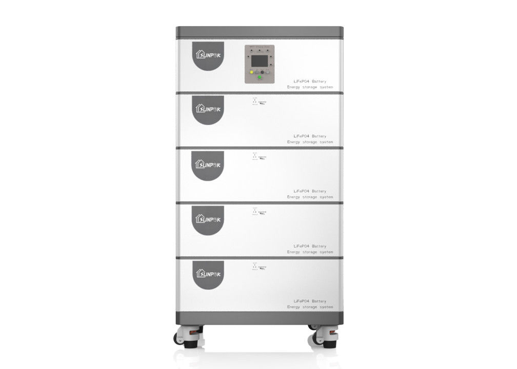 SUNPOK Hepsi Bir Arada ESS Güneş Enerjisi Sistemi 5kW 10kWh LiFePO4 Pil Depolama Sistemi