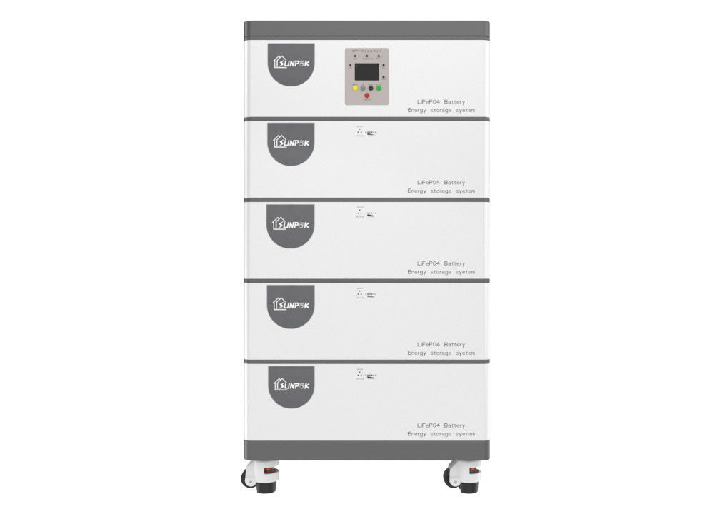 Komple 10kw Kapalı Izgara Güneş Sistemi 48V Beyaz Renk