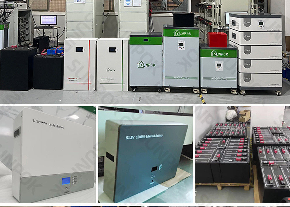 Duvarlı Enerji Depolaması Ev Güneş için Lityum Pil 3000kw 5000kw Lityum İyon Depolama Sistemi