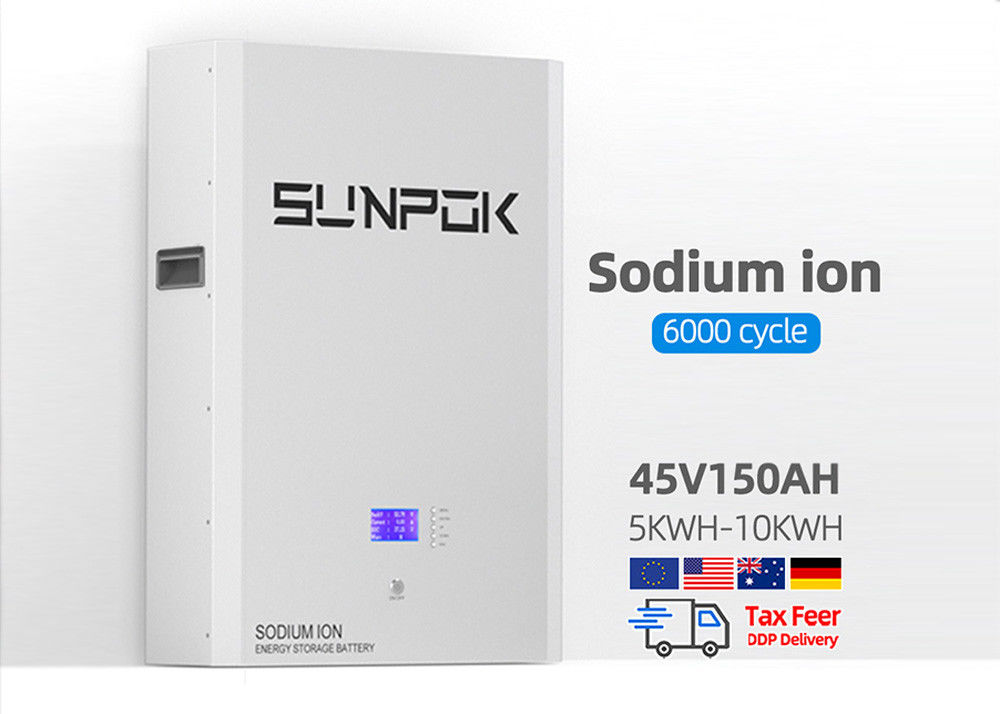 Yüksek Dayanıklılıklı Sodyum İyon Pil SP-48100-BG-NA 5-30 KWh çıkış gücü aralığı ile