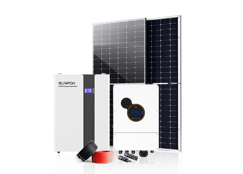Polycrystalline silikon panelleri ile hibrit güneş seti için özelleştirilmiş boyutlu bağlantı açıcı aletleri