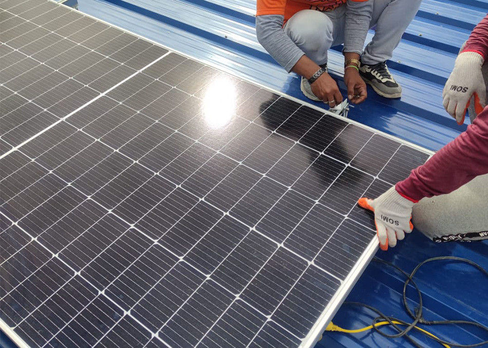 AB ABD 50kw Hibrit Güneş Enerjisi Sistemleri 10kw 15kw Ev için 20kw 30kw Endüstriyel Güneş Sistemi