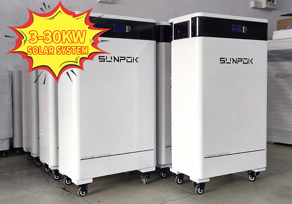 Endüstriyel hibrit güneş sistemi 15 kw 20kw 30kw 50kw 100kw güneş sistemi 1000w 2000w 3000w
