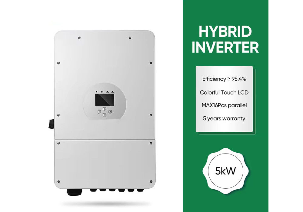 Sistem Hibrit Solaire Eolien Güneş Paneli 3KW 5KW 10KW 20KW Ev İçin Güneş Sistemi