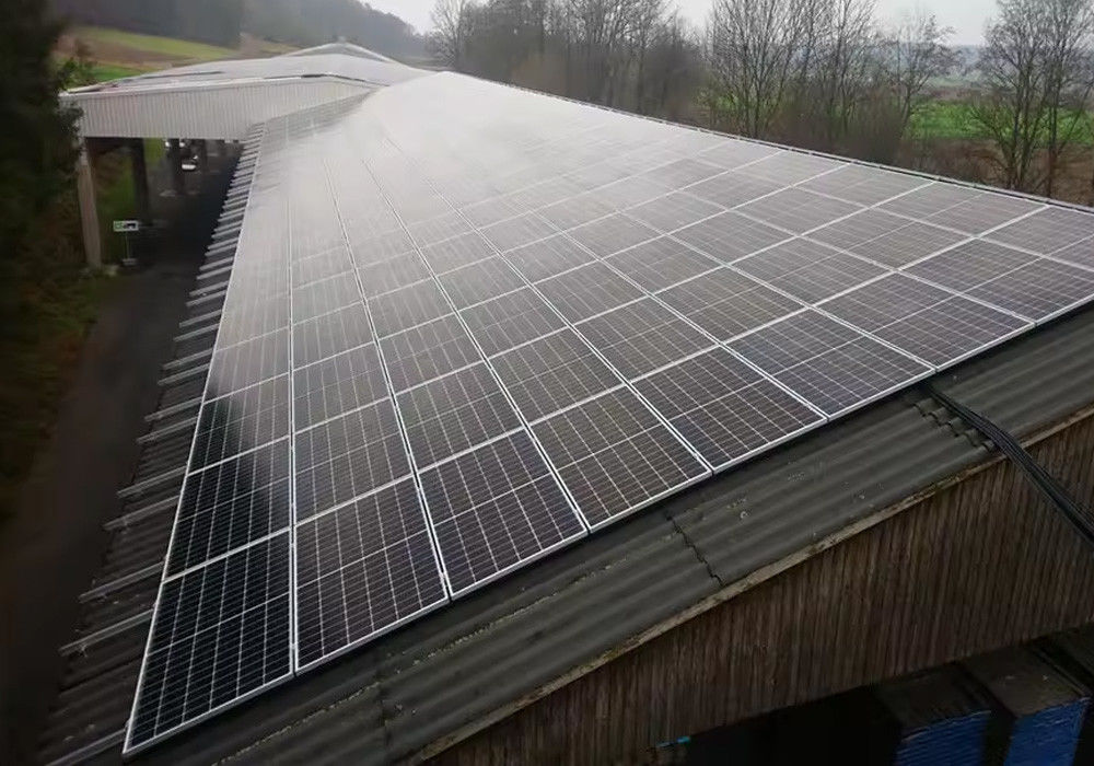 Güneş Sistemi Kit 5Kw 8Kw 10Kw 12Kw Batarya Paketi Konut için Güneş Enerjisi Hibrit Tam Sistemi