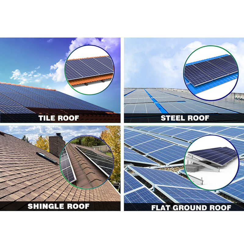 Güneş Enerjisi Sistemleri 5kw 10kw Güneş Enerjisi Sistemleri Ev Güneş Paneli Kiti