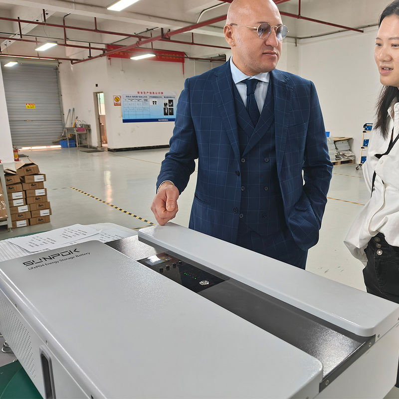 Sunpok Enerji Ev Batarya Depolama Sistemi Güneş Üzerine Yüklenen Lityum Bataryaları İçin Hepsi Bir
