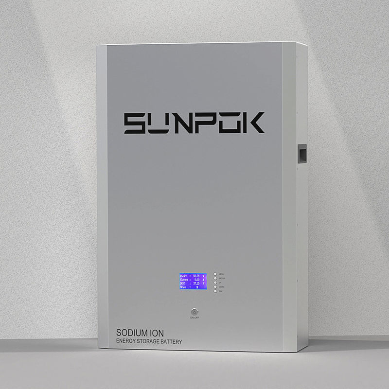 Alman Yeni Sodyum İyonlu Akü Güneş Enerjisi Depolama Sistemi Na-İyonlu BMS 48V Sodyum İyonlu Akü