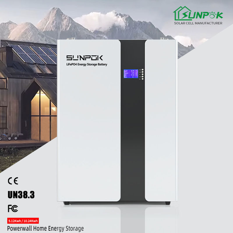 48V 200Ah 10kWh Lifepo4 Güç Duvar Güneş Pil Ev Enerji Depolama 20kWh Lityum İyon Piller
