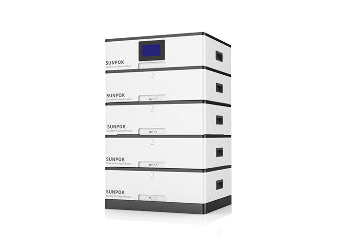 Yüklenebilir Modüler 51.2v 200ah Ev Güneş Sistemi 10kwh 20kwh 30kwh Enerji Depolama Pil