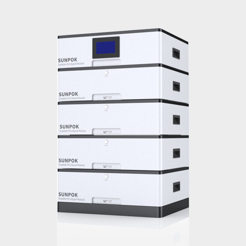 Yüklenebilir Modüler Enerji Depolama Pil 48V 10kwh 20kwh 400Ah Yüksek Voltajlı Ev Pil Paketi