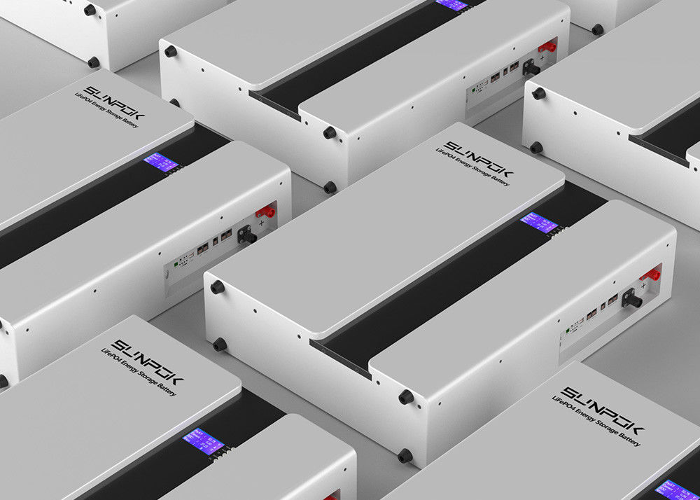 Eu Stock Güneş Enerjisi Depolama Pil 48V 5Kwh 100Ah 200Ah Ev Lityum iyonlu Pil Paketi