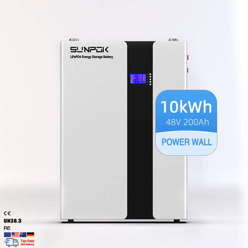 10KWH Lityum Güç Duvarı 48V 200AH Tesla Güç Duvarı Bataryası Güneş Depolama Sistemi