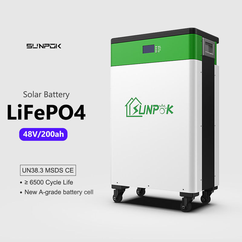 48V 200ah 300ah Lifepo4 Pil 51.2v 10kwh 15kwh Güneş Ev Depolama Sistemi