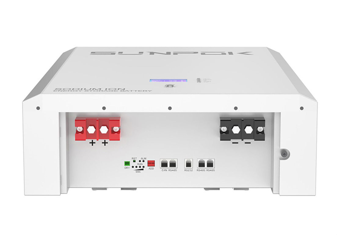 48V Duvar Montajlı Sodyum İyon Pil Depolama Sistemi 100ah 150ah 200ah 5kwh 10kwh 20kwh