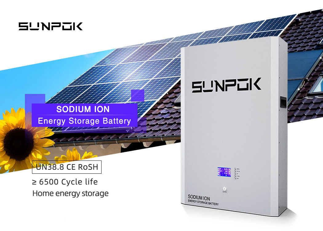 48V 10kwh Sodyum iyonlu pil Sodyum Na iyonlu depolama bataryası Güneş Enerjisi Bankası Güç Duvarı Sodyum iyonlu 51.2V 200Ah piller