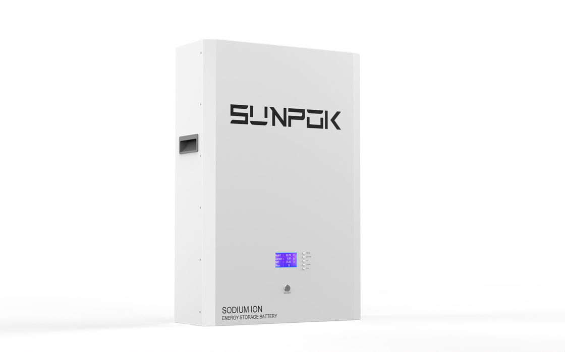 48V Duvar Montajlı Sodyum İyon Pil 100ah 150ah 200ah 5kwh 10kwh 20kwh Depolama Sistemi