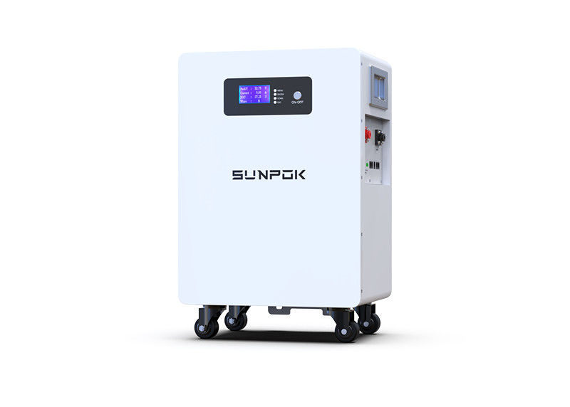 25.6V 300Ah LiFePO4 Güneş Bataryası 7.68kWh Telekom Yedek Gücü CAN Otobüs Kontrolüyle