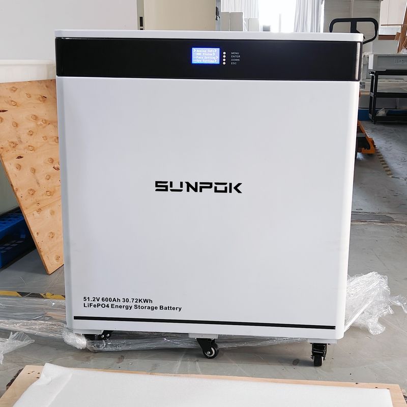 Yeni Tasarım Ürün Yeni gelenler 48V 51.2V 600AH LiFePO4 Pil Lityum İyon Pil 30KWH Lityum Pil