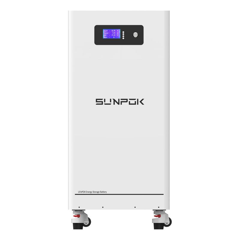 Hızlı Teslimat 15kwh Ev Tipi Güneş Enerjisi Sistemi 51.2V 300Ah LiFePO4 Lityum Pil Paketi Enerji Depolama Pili