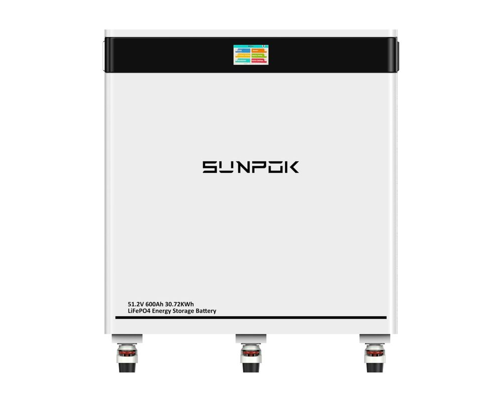 48V 560Ah 600Ah 628Ah LiFePO4 Pil 51.2V Lityum İyon Pil Paketi 30kWh Ev Enerji Depolama Sistemi