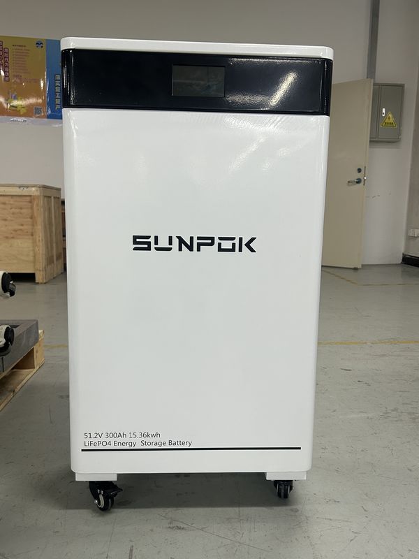 Güneş Enerjisi Sistemi Ev 16Kwh 15Kwh Tekerlekli Lityum Batarya 51.2V 314Ah 300Ah 48V Lityum Ev Enerji Depolama Bataryaları