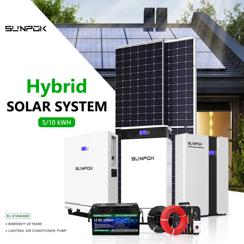3kW 5kW Off Grid Solar Energy System Accept Custom Design 8kW 10kW 15kW 20kW Complete Solar Power Supply Station