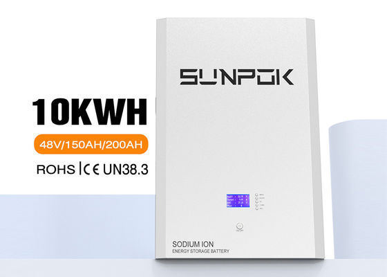 Nominal Voltage 48V 51.2V Sodium Ion Battery IEC62619 High Capacity