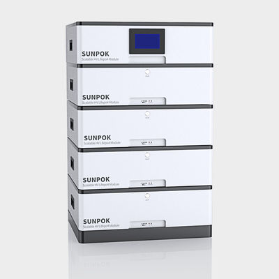 Solar Energy Storage Power System Stacked Lifepo4 Battery 48v 51.2v 400ah 20kwh