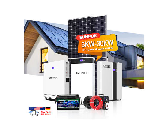 Hybrid Home Solar Systems Manufacturer 10kw 15kw 20kw Battery Storage Systems