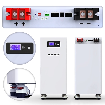 48V 280Ah 300Ah Güneş Lityum Pil Paketi 14Kwh 15kwh Güneş Enerjisi Sistemi 48V 280Ah LiFePO4 Enerji Depolama Pili